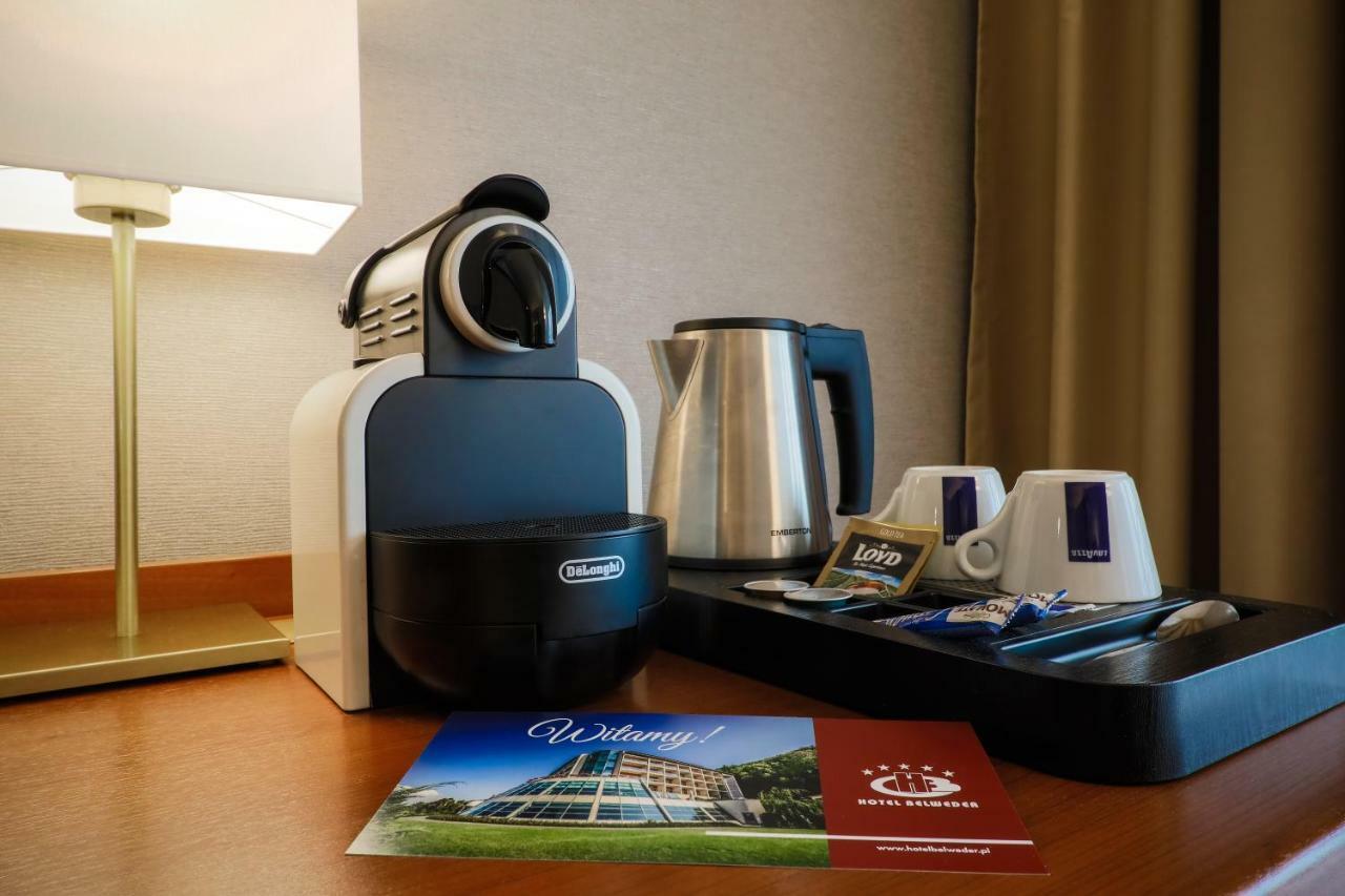 Hotel Belweder Ustron Exterior photo A Nespresso coffee machine in a hotel room